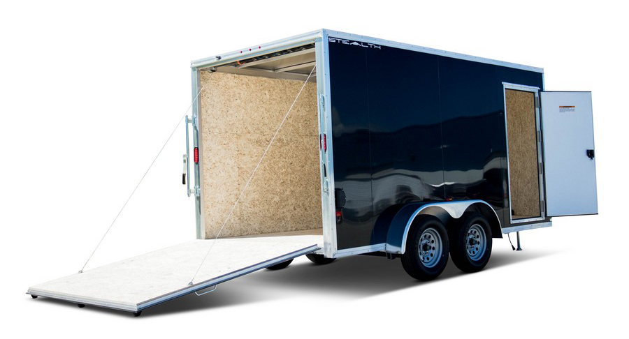 Stealth Enclosed 7 Wide Trailer at Carl's Auto Parts